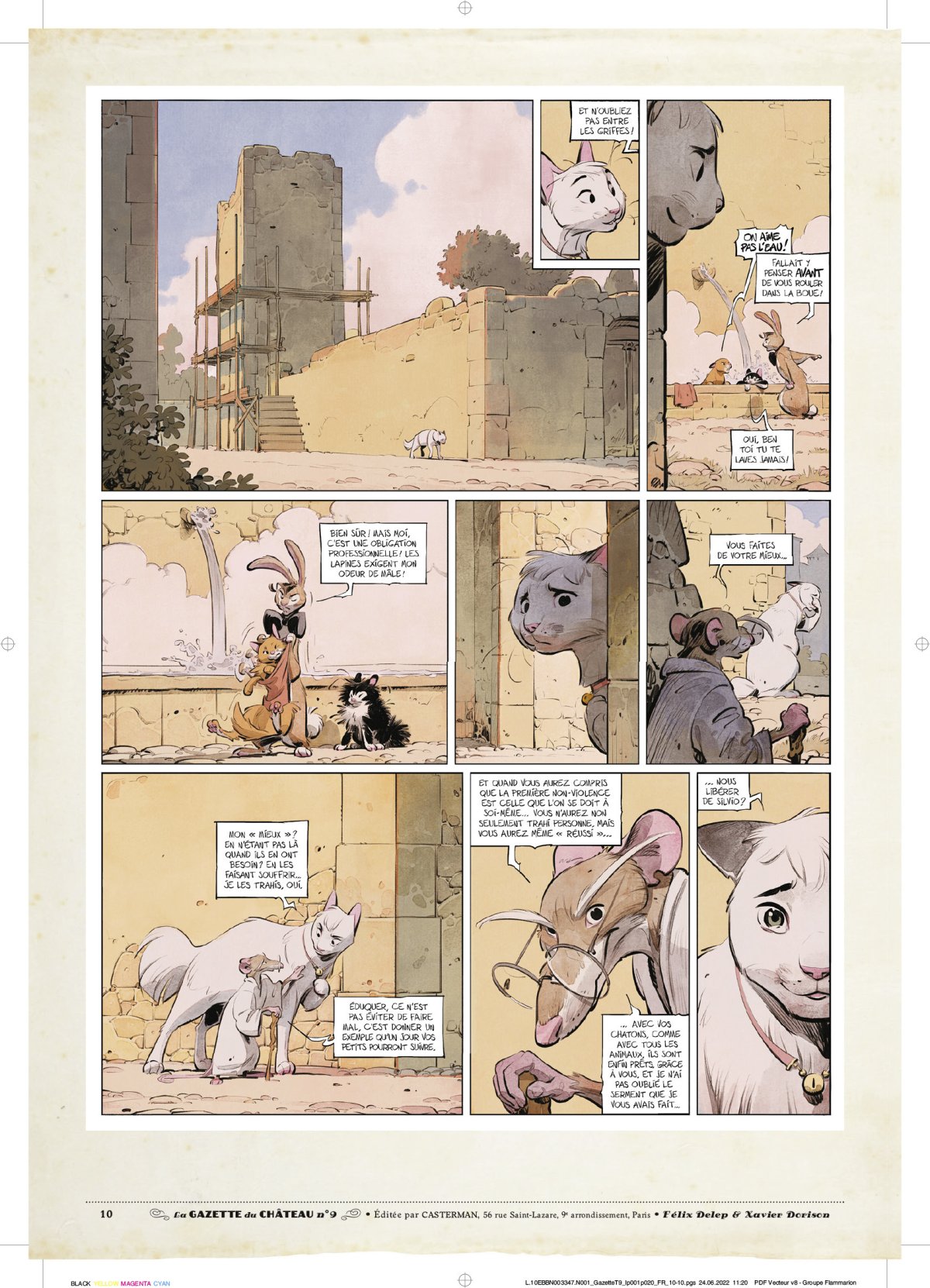 Château des animaux (Le) - Gazette 9 - Extrait 1