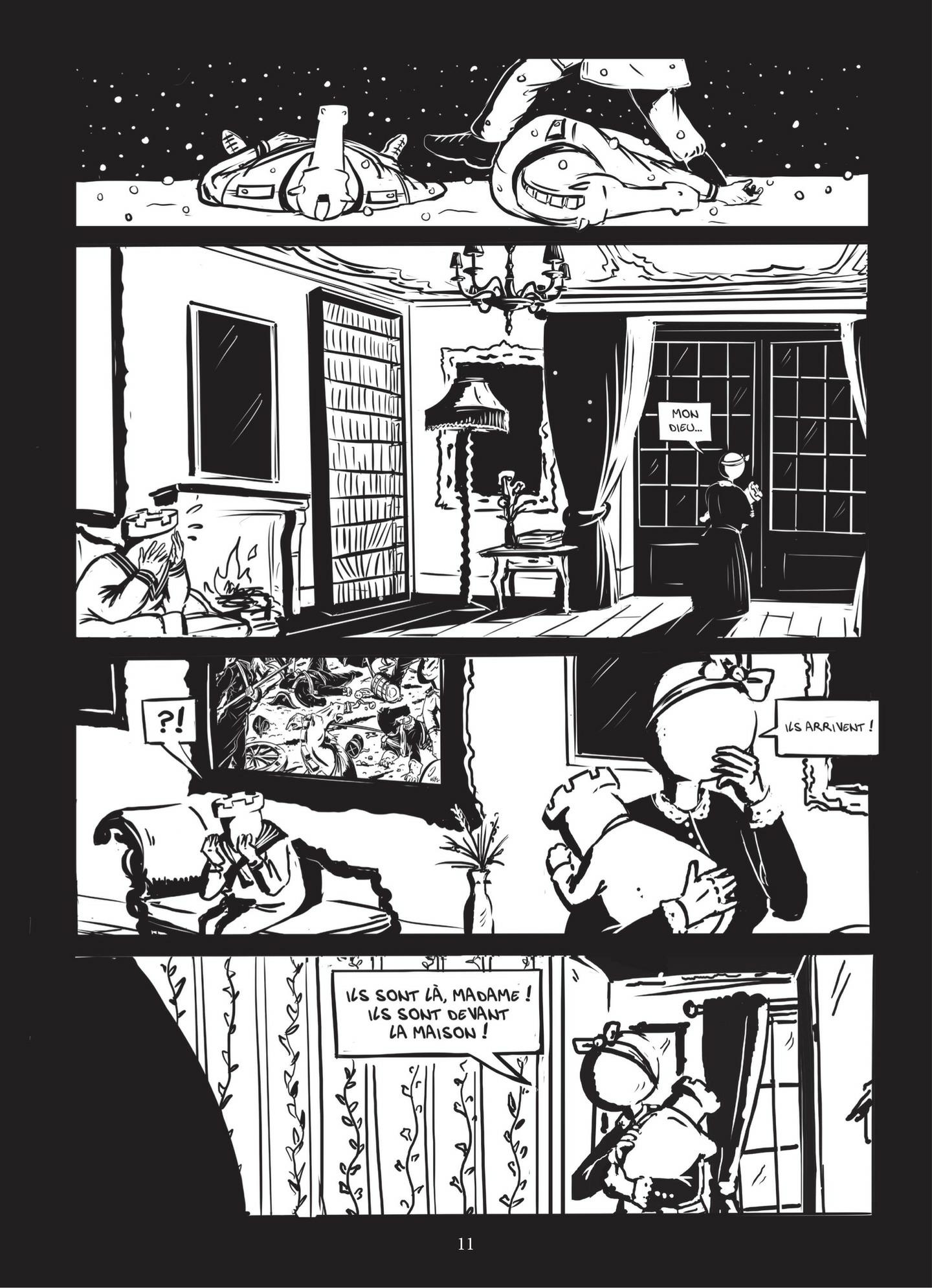 Noir comme neige - Extrait 1