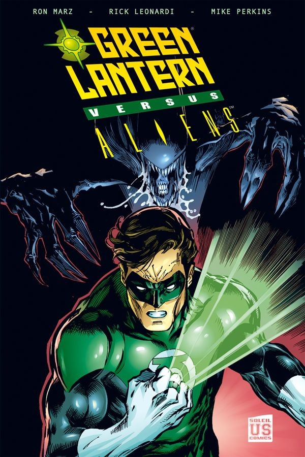 Green Lantern vs Aliens