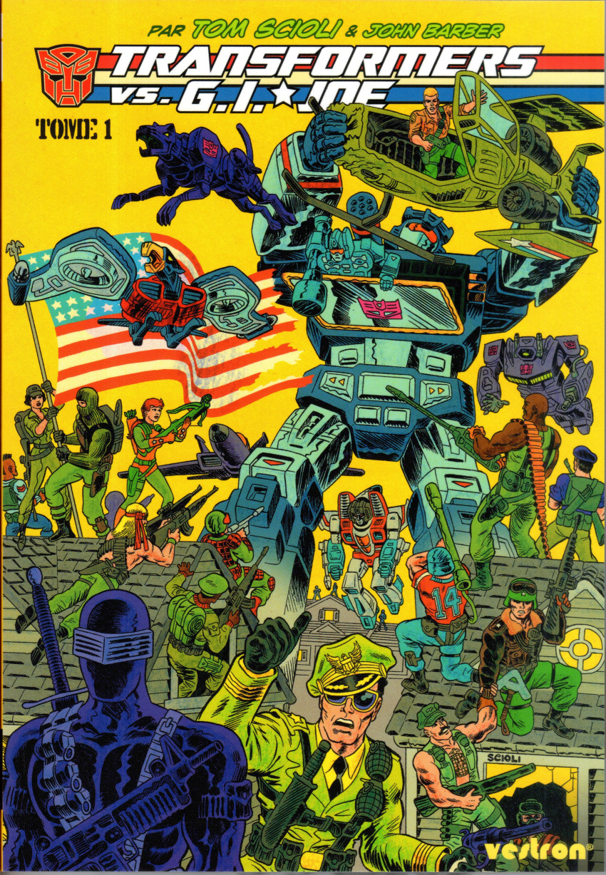 Transformers vs. G.I. Joe par Tom Scioli 1
