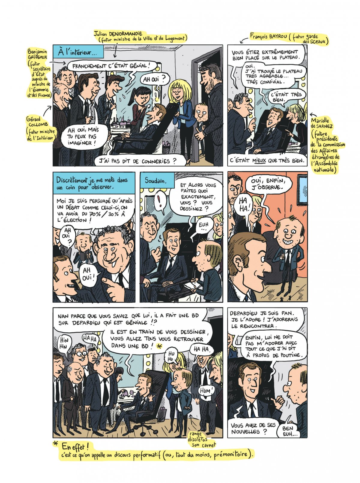 Comédie française, voyages dans l'antichambre du pouvoir - Extrait 1