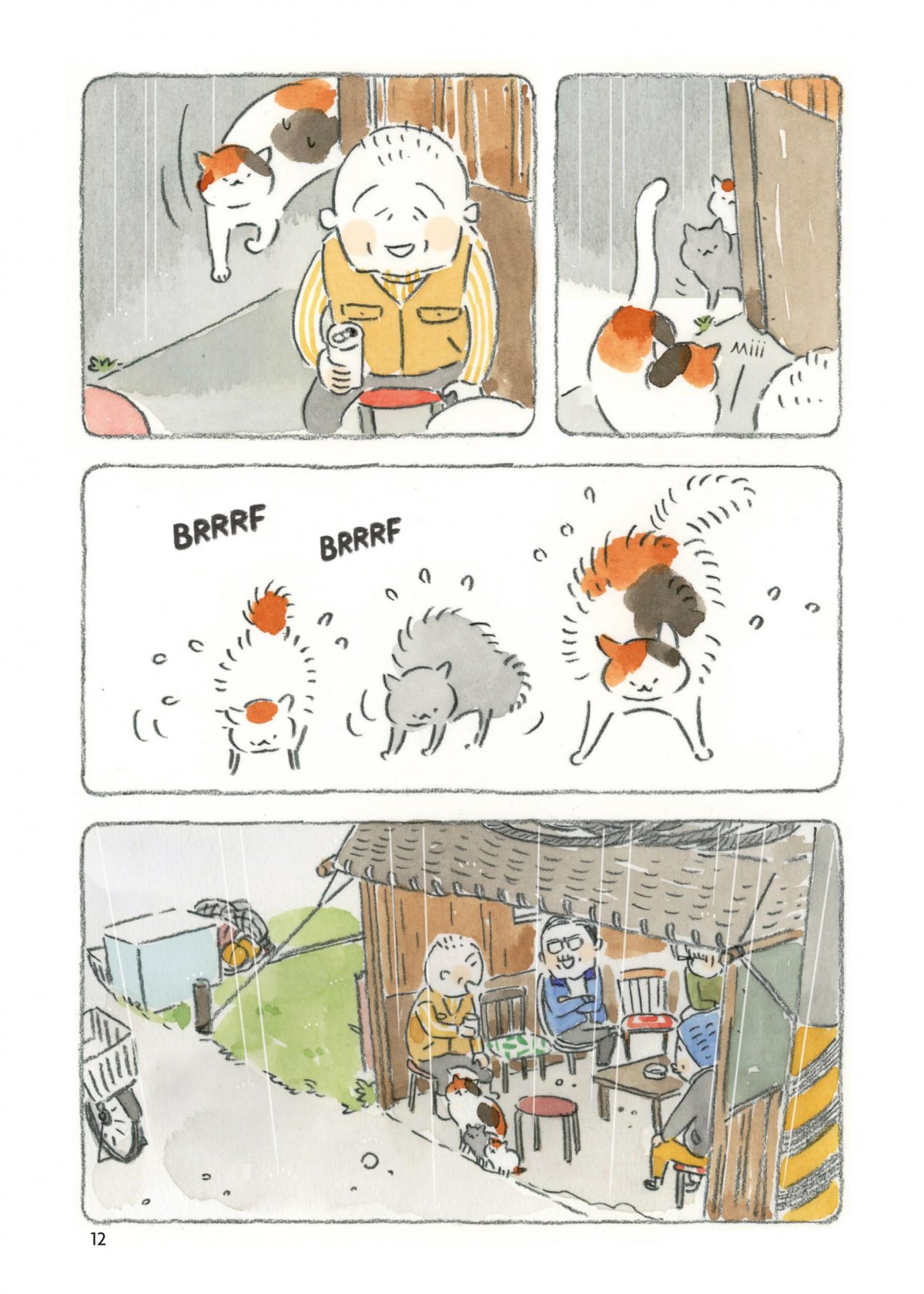 Vieil homme et son chat boivent du petit lait (Le) - Extrait 1