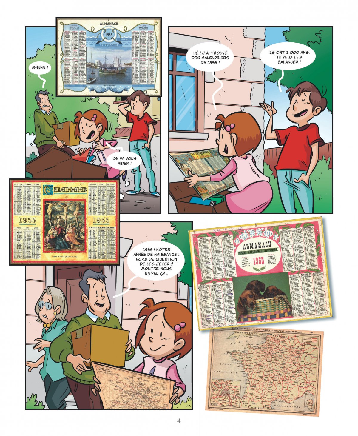 1955 - Souvenirs en BD (Mes) - Extrait 1