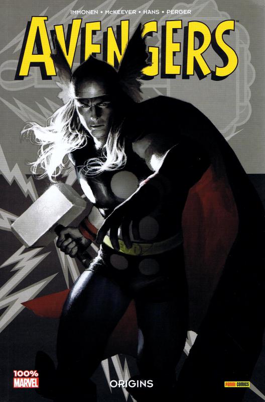 Origins - Série Avengers par Sean McKeever, Marko Djurdjevic et Roberto Aguirre-Sacasa - Couverture