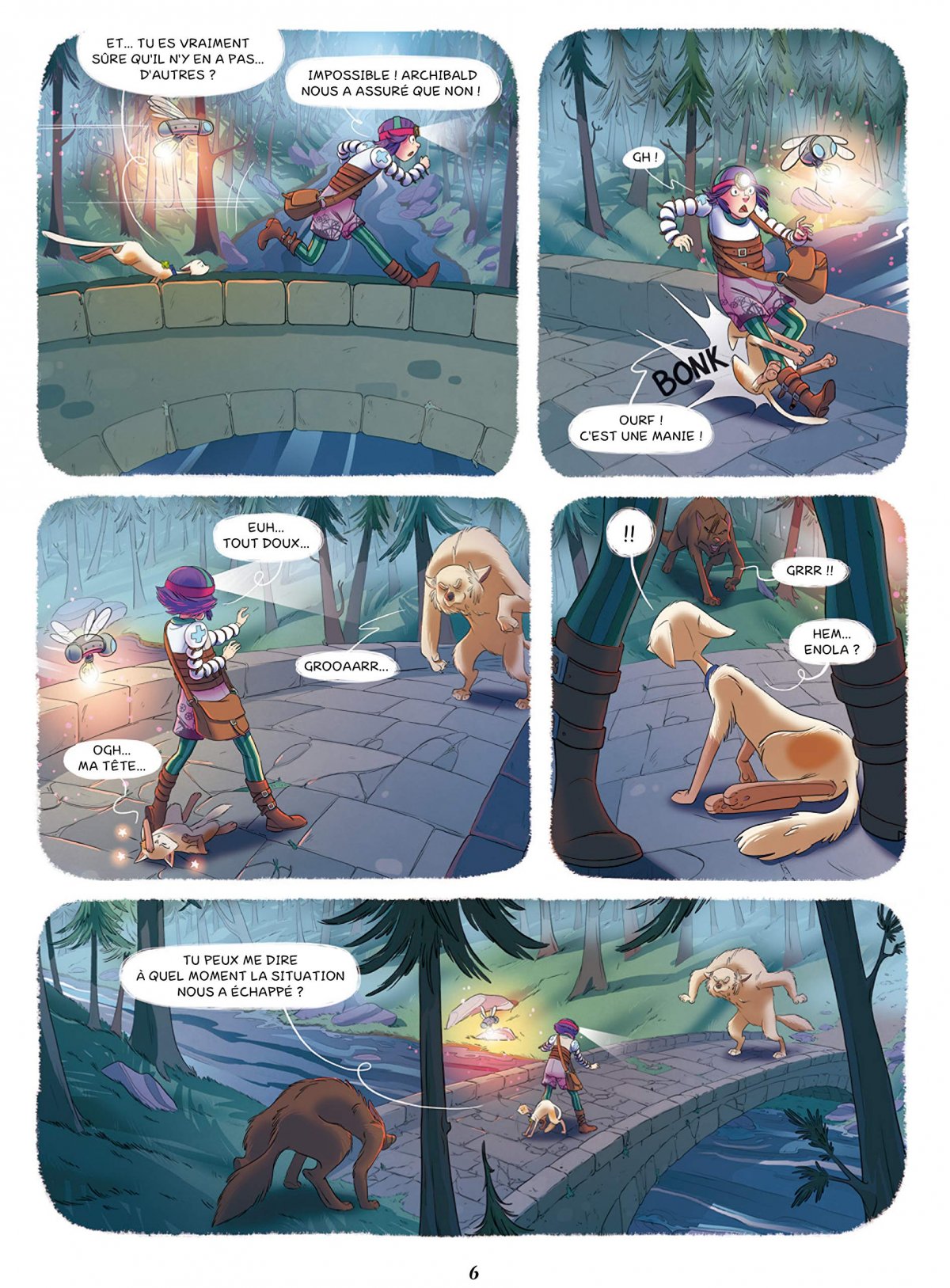 Loup garou qui faisait d'une pierre deux coups (Le) - Extrait 1