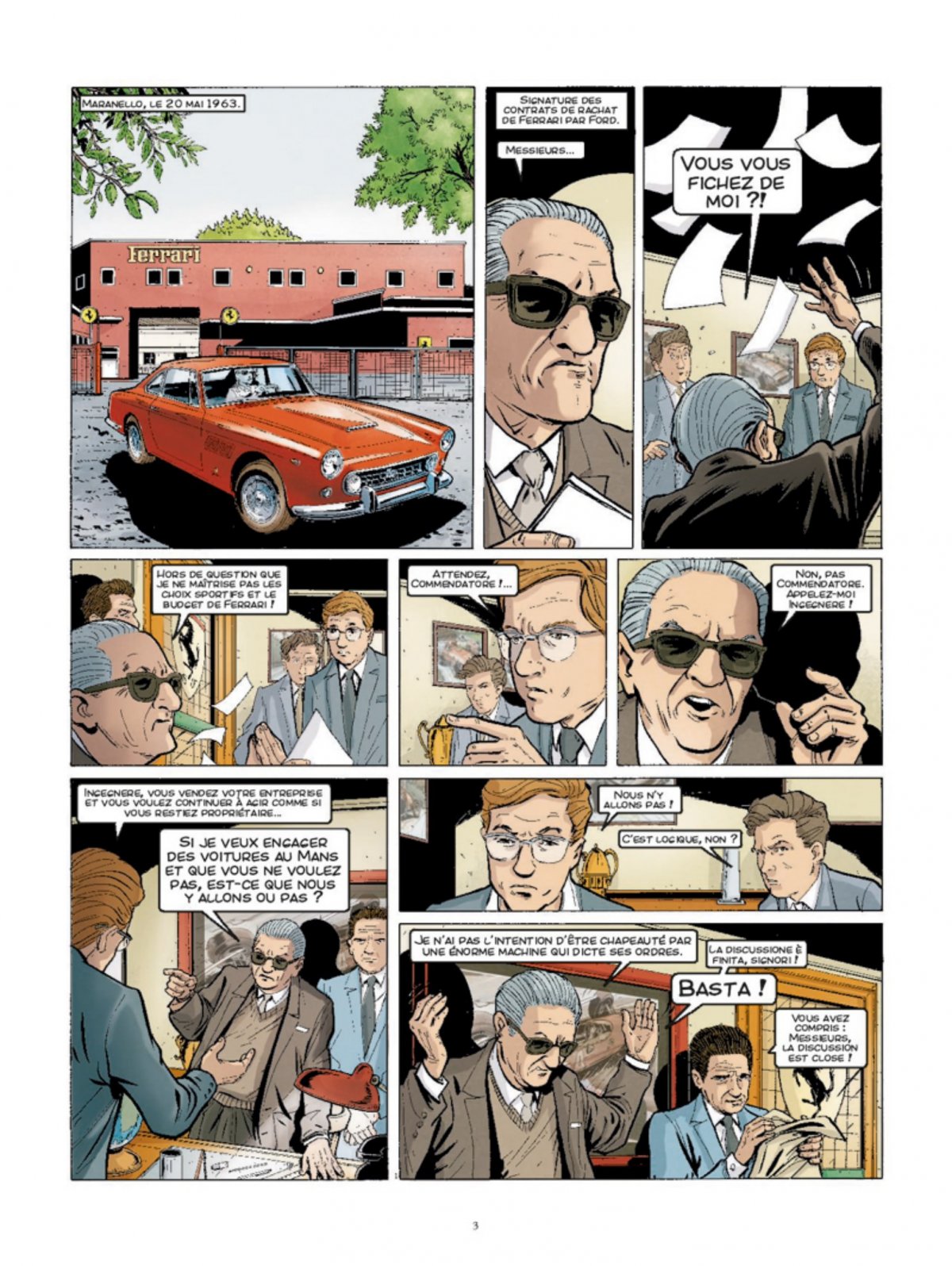 1964-1967 - Le duel Ferrari - Ford - Extrait 1