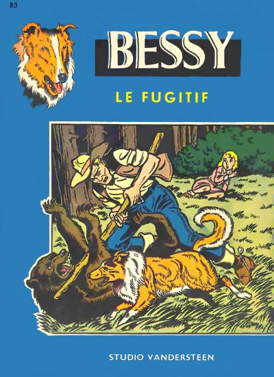 Le fugitif - Série Bessy par Willy Vandersteen - Couverture