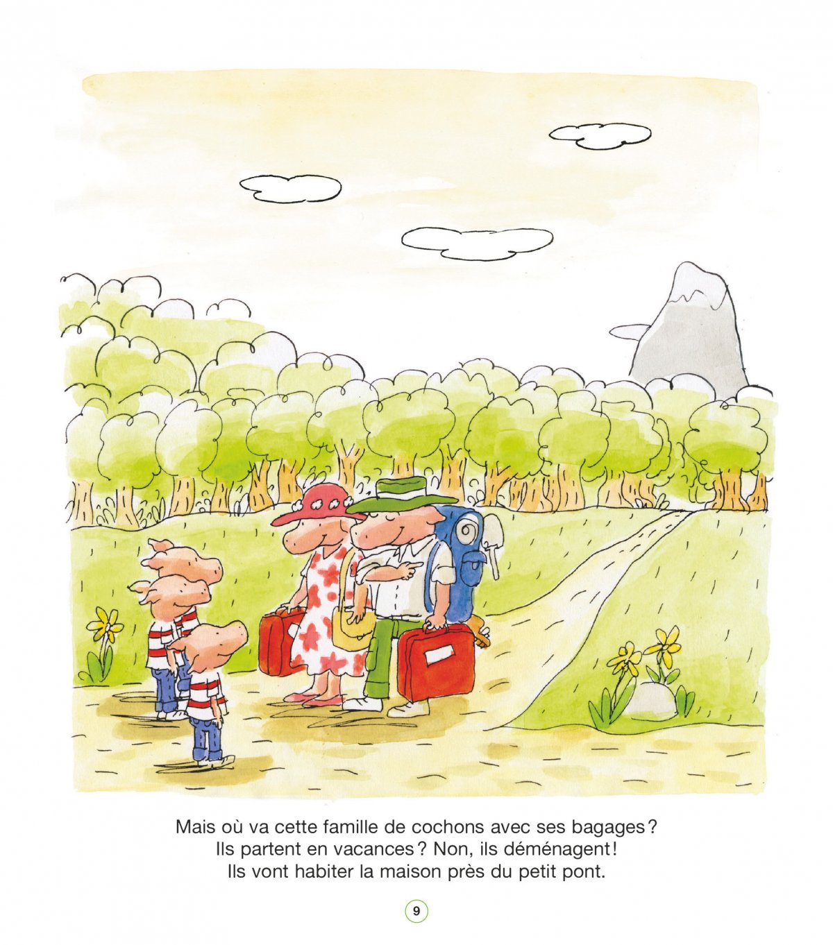 Trois cochons petits dans la forêt enchantée (Les) - Extrait 1