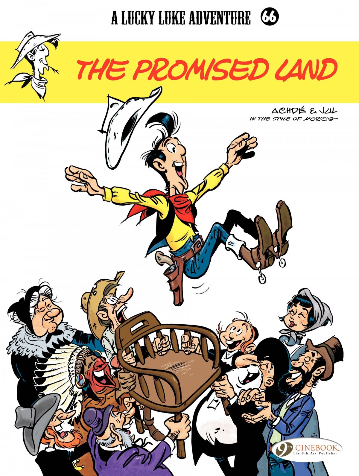 Terre Promise (La) - Série Aventures de Lucky Luke d'après Morris (Les) - 9781849183666