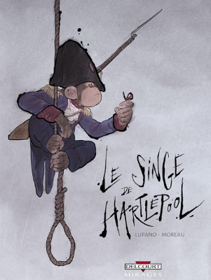 Le Singe de Hartlepool remporte le Prix des Libraires de Bande Dessinée 2013