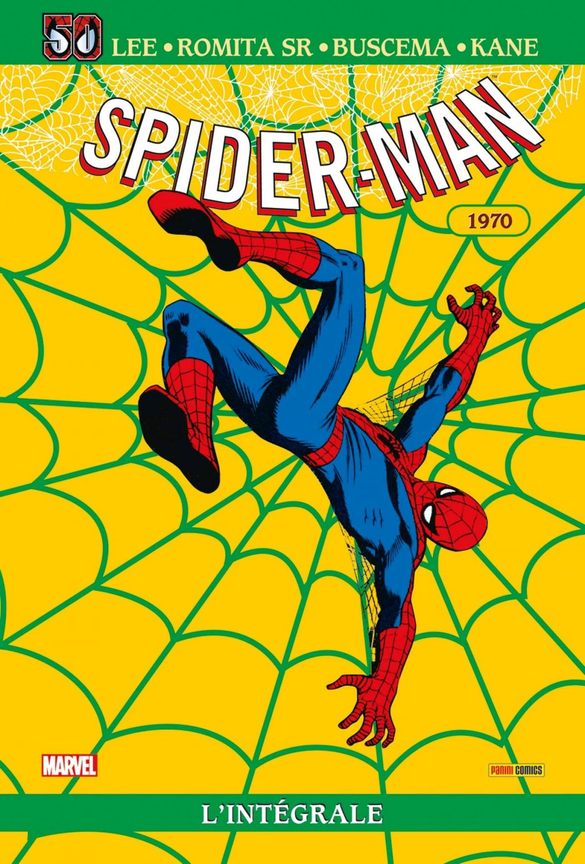 Spider-Man Intégrale 1970 - Série Spider-Man Intégrale - 9782809426229