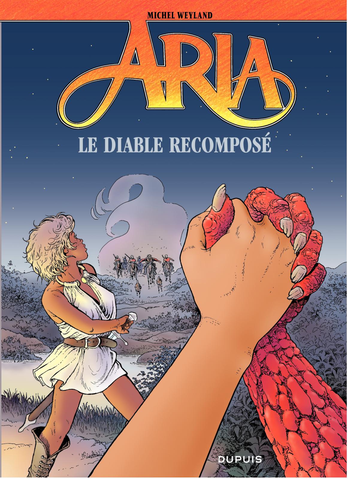 Le diable recomposé - Série Aria par Michel Weyland - Couverture