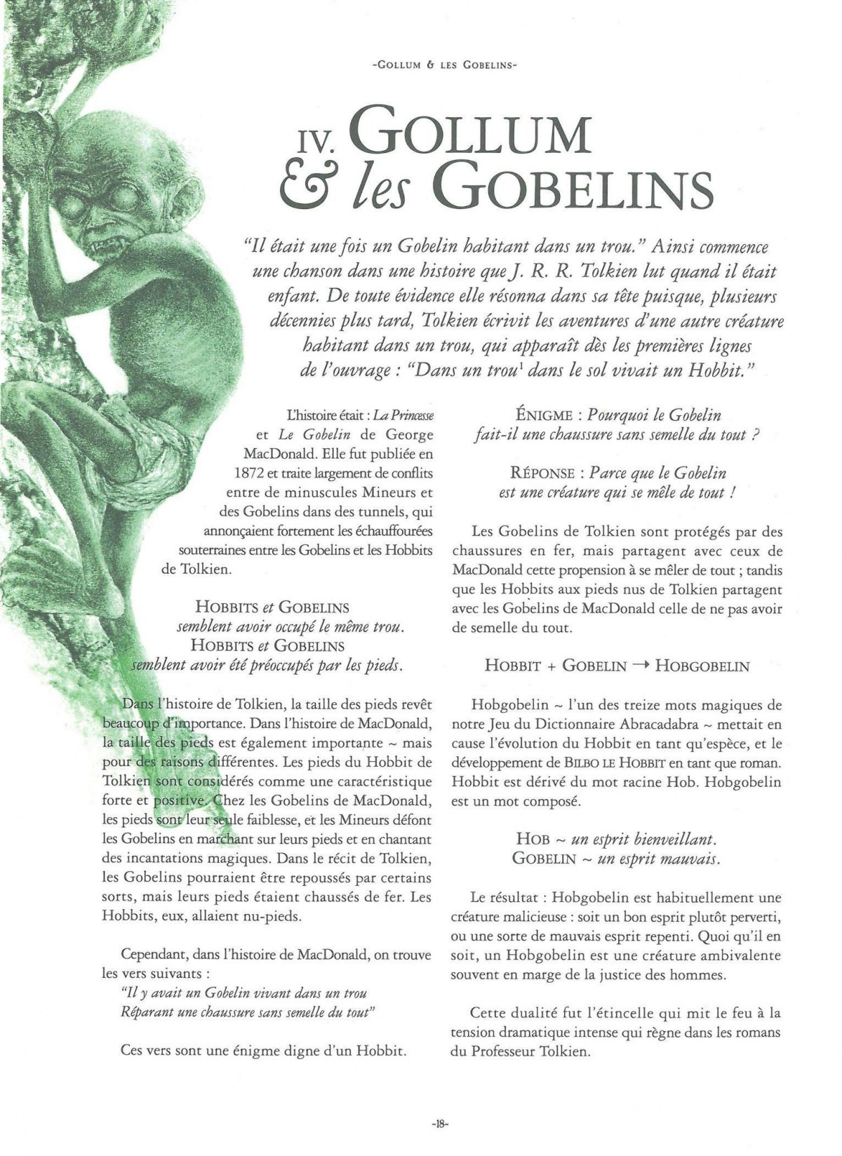 Bréviaire du Hobbit (Le) - Extrait 1