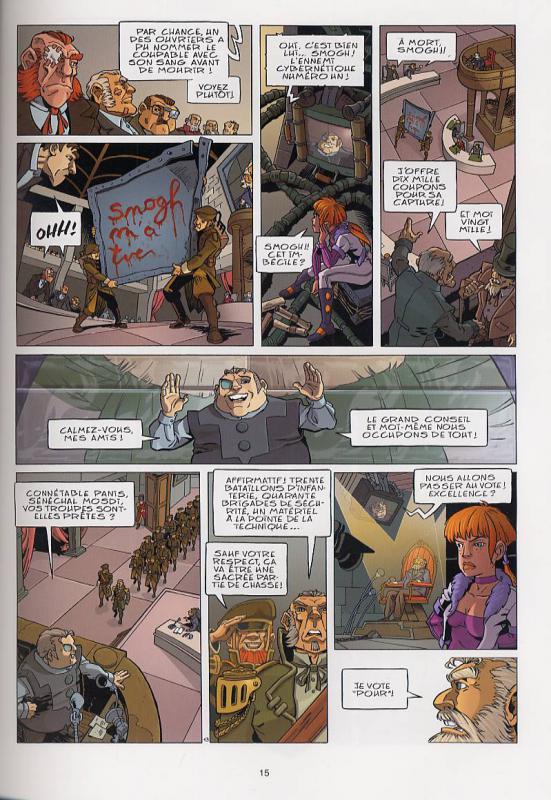 Citadelles excentriques (Les) 1 - L'ennemi cybernétique numéro 1 - Extrait 1