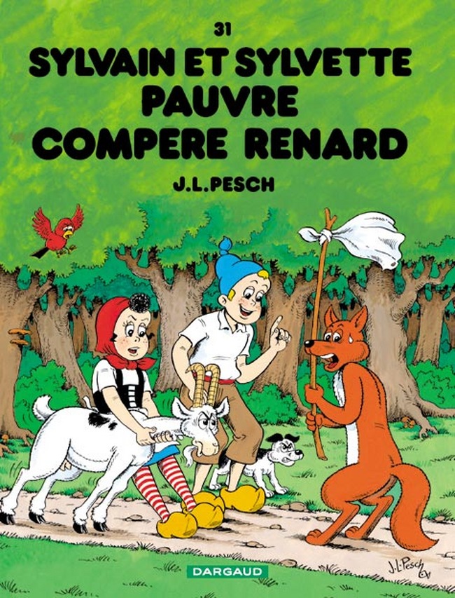 Pauvre compère Renard - Série Sylvain et Sylvette par Jean-Louis Pesch - Couverture