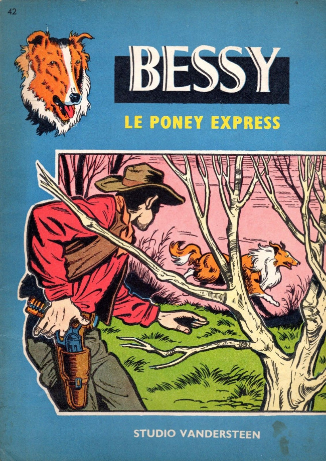 Le Poney Express - Série Bessy par Willy Vandersteen - Couverture