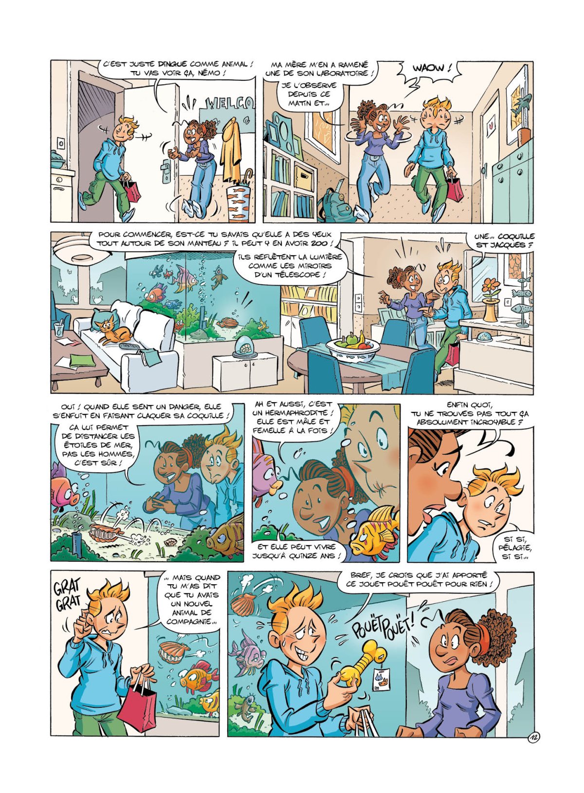 Animaux marins en BD (Les) 7 - Extrait 1