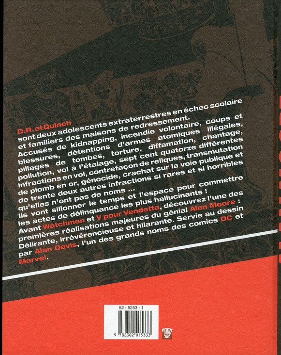 Introuvables d'Alan Moore (Les) - Dr & Quinch, délinquants cosmiques - Extrait 1