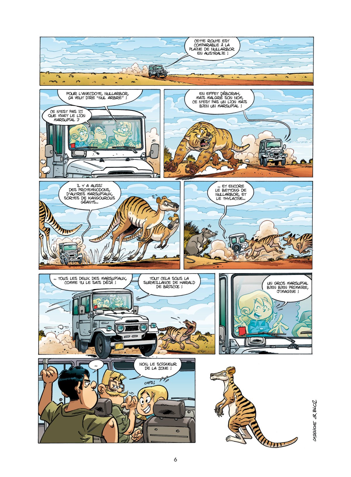 Zoo des animaux disparus (Le) 6 - Extrait 1