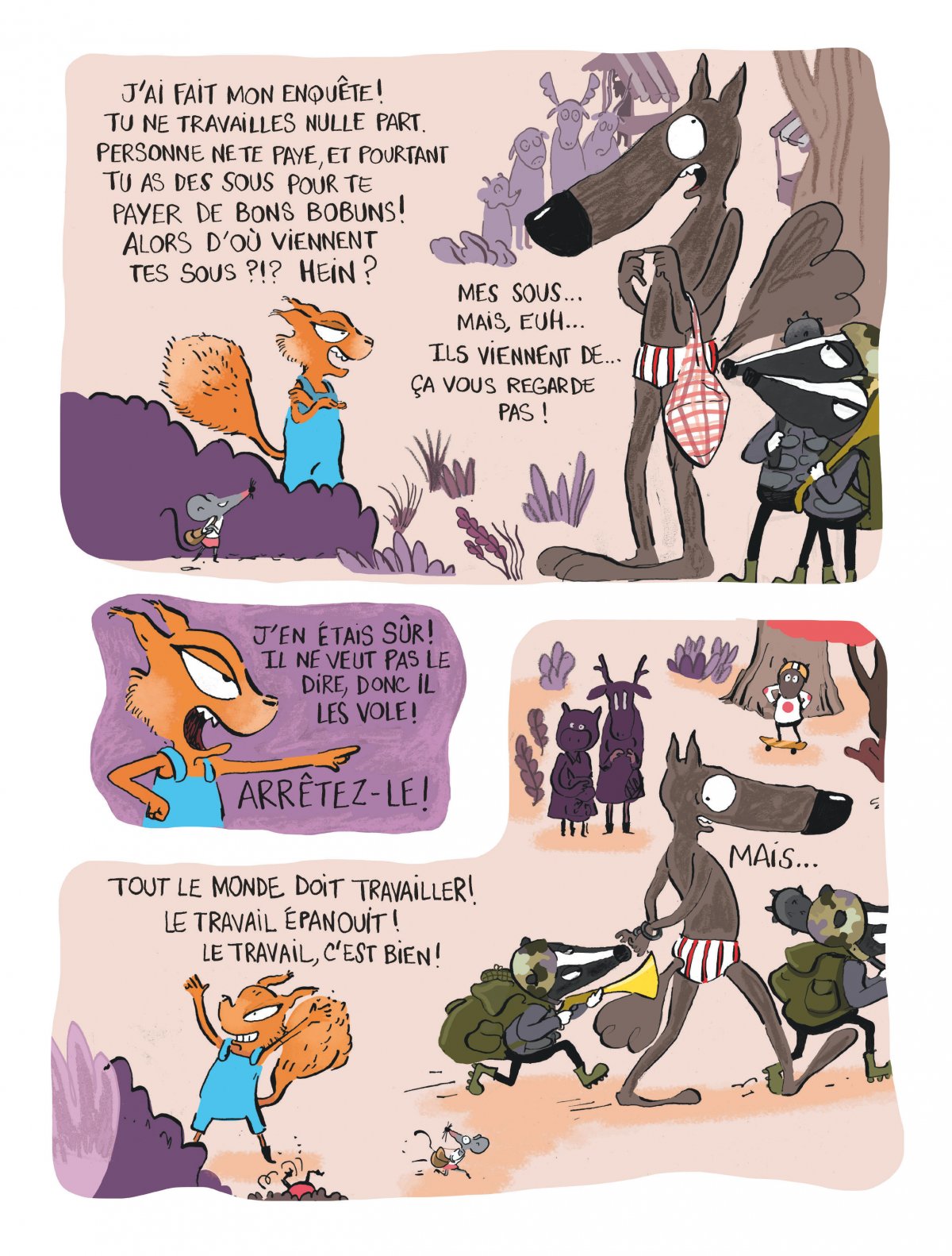 Loup en slip n'en fiche pas une (Le) - Extrait 1