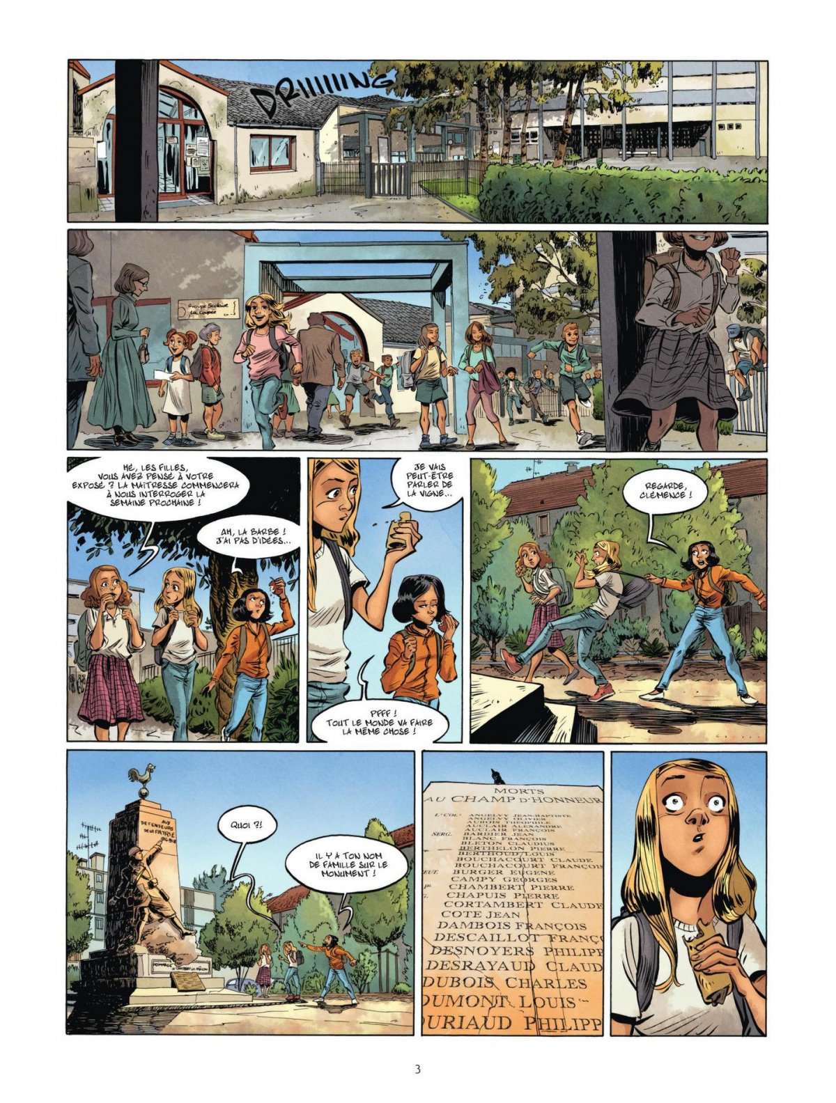 Petite fille qui voulait voir la guerre (La) - Extrait 1