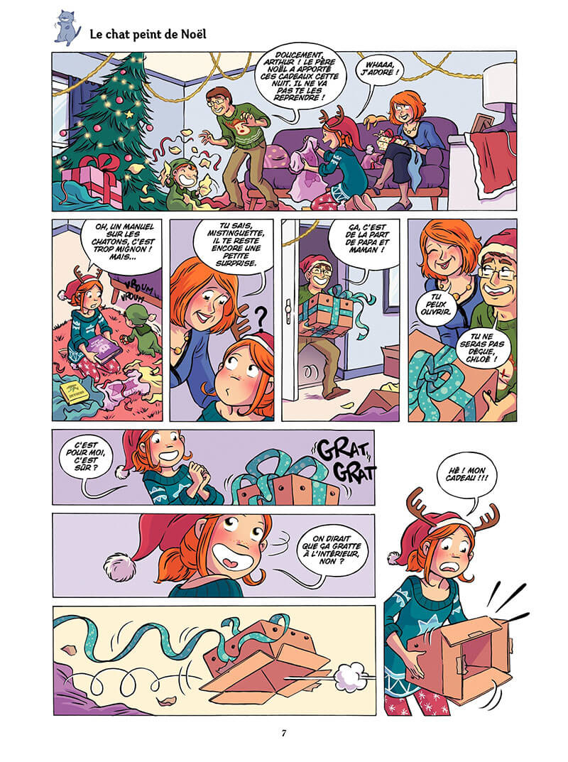 Chat arrive - Extrait 1