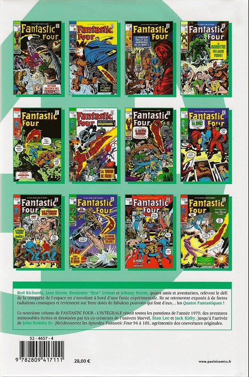 Fantastic Four Intégrale 1970 - Extrait 1