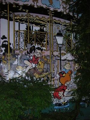 Disparition programmée de la fresque du Petit Spirou