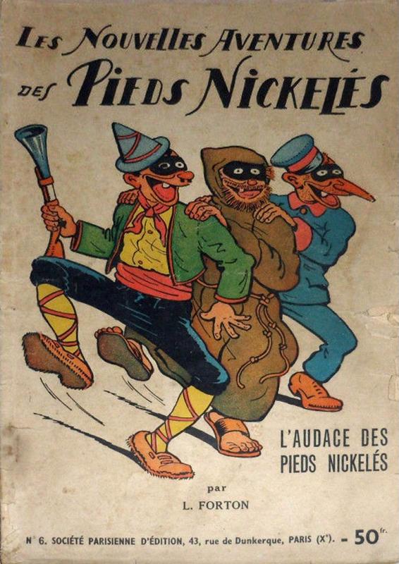 Audace des Pieds Nickelés (L') - Série Pieds Nickelés (Les) par Louis Forton - Couverture