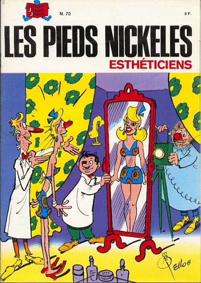 Pieds Nickelés esthéticiens (Les) - Série Pieds Nickelés (Les) par Roland De Montaubert et René Pellos - Couverture