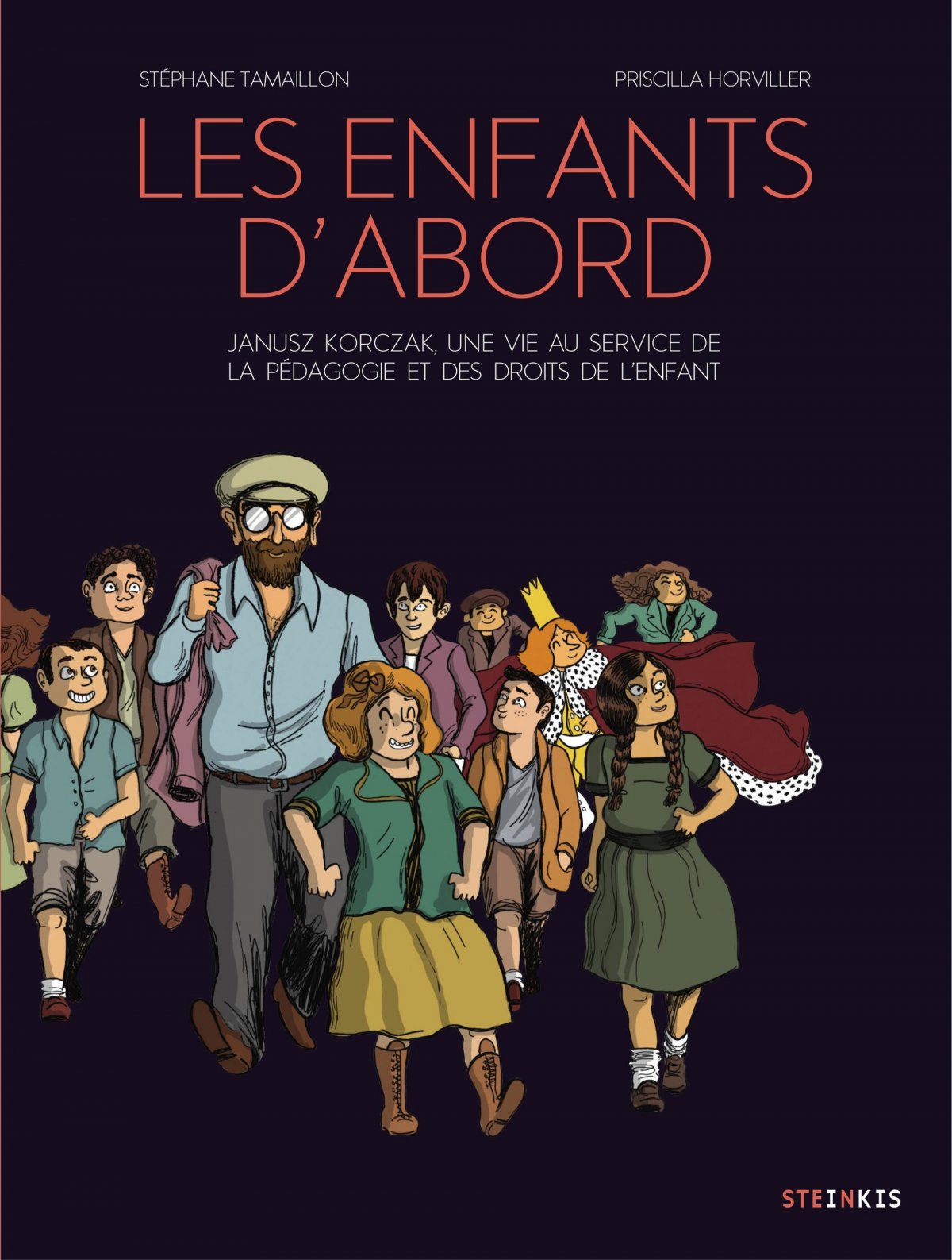 Enfants d'abord (Les) - Janusz Korczak, une vie au service de l'éducation et des droits de l'enfant - 9782368464250