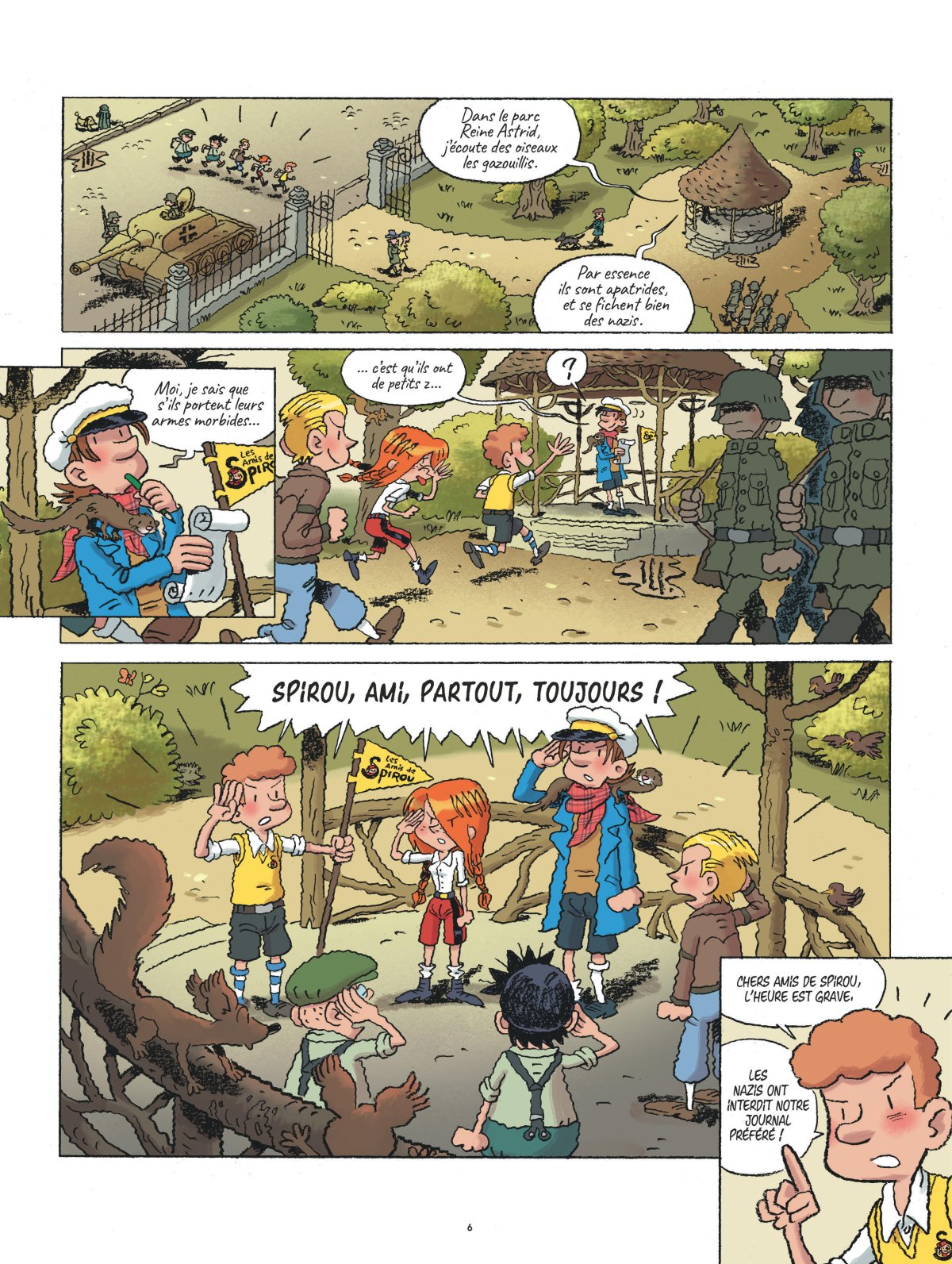 Ami de Spirou est franc et droit... (Un) - Extrait 1