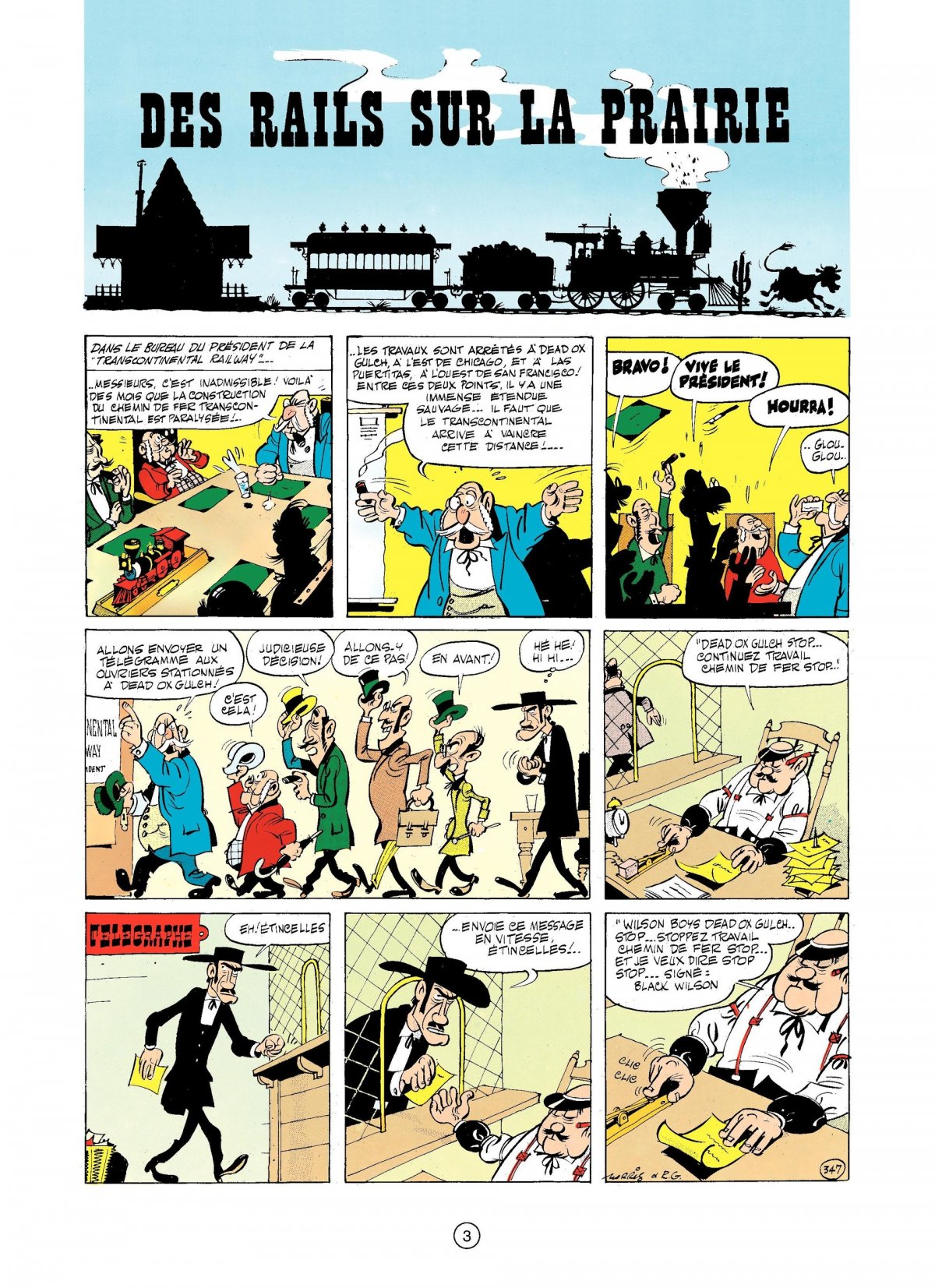 Rails sur la prairie (Des) - Extrait 1