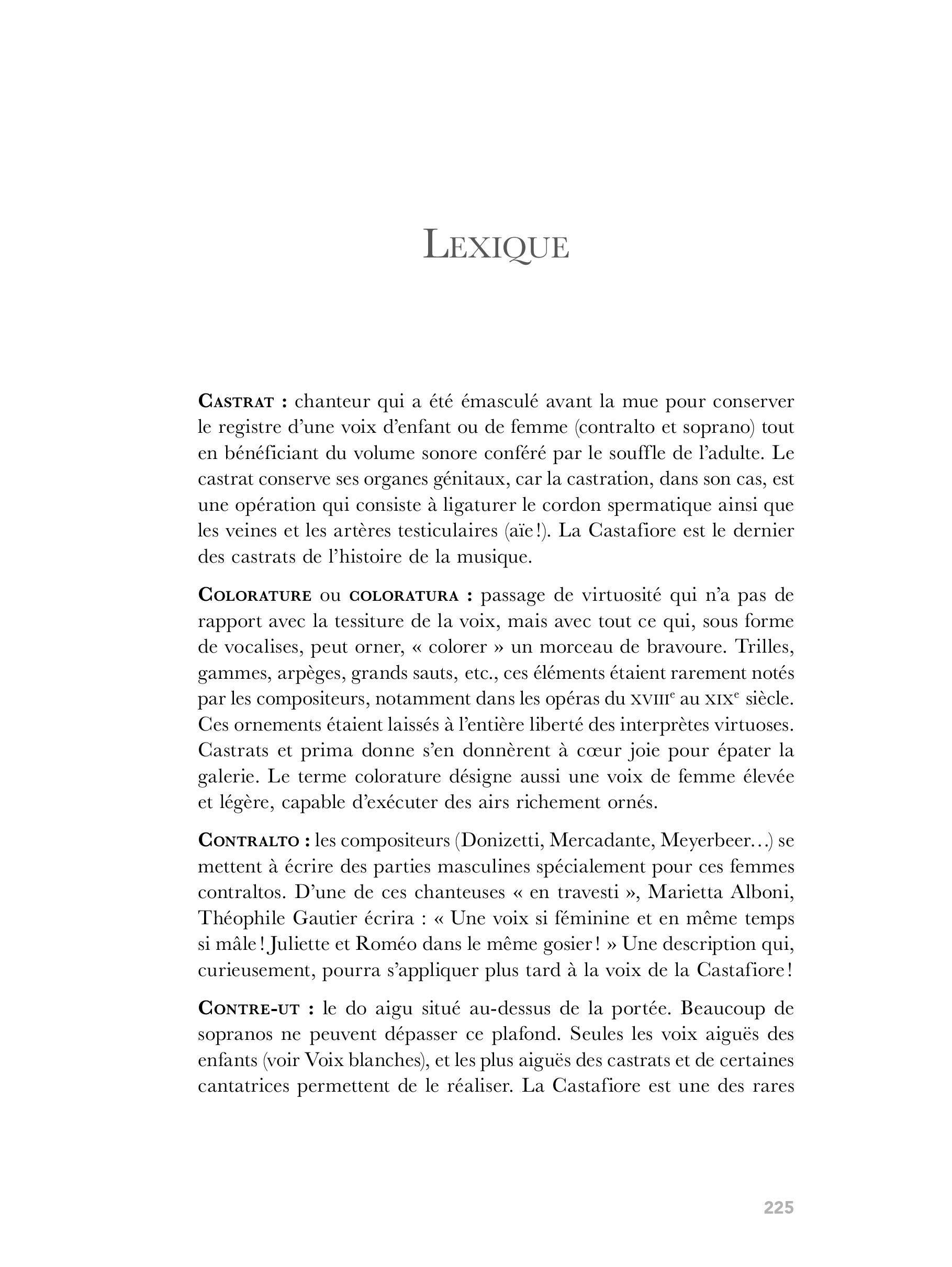 Castafiore (La) - Extrait 1
