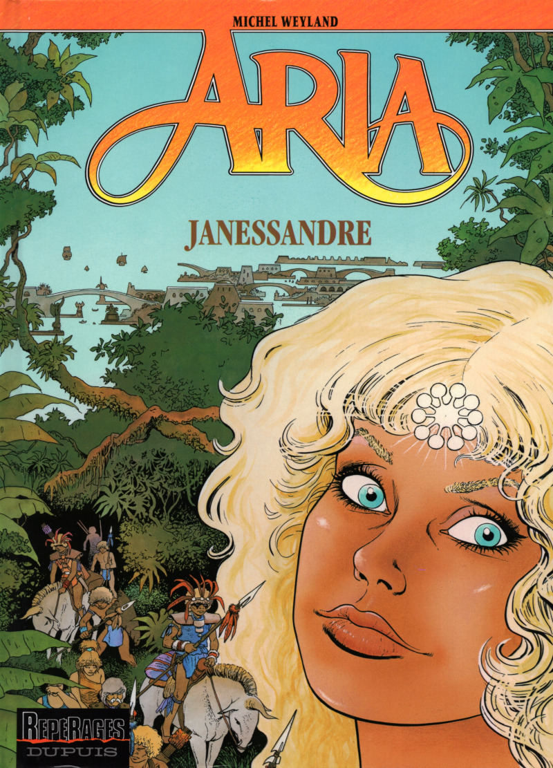 Janessandre - Série Aria par Michel Weyland - Couverture