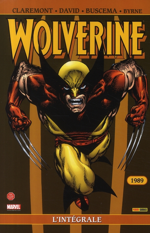 Wolverine Intégrale 1989 - Série Wolverine Intégrale - 9782809403824
