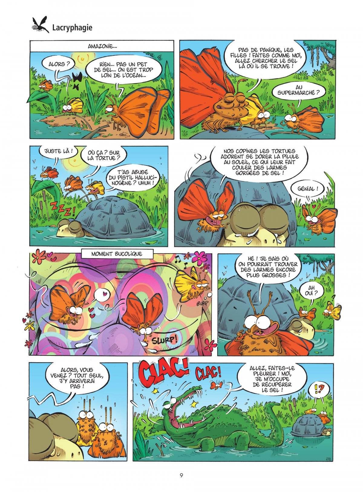 Insectes en BD (Les) 6 - Extrait 1