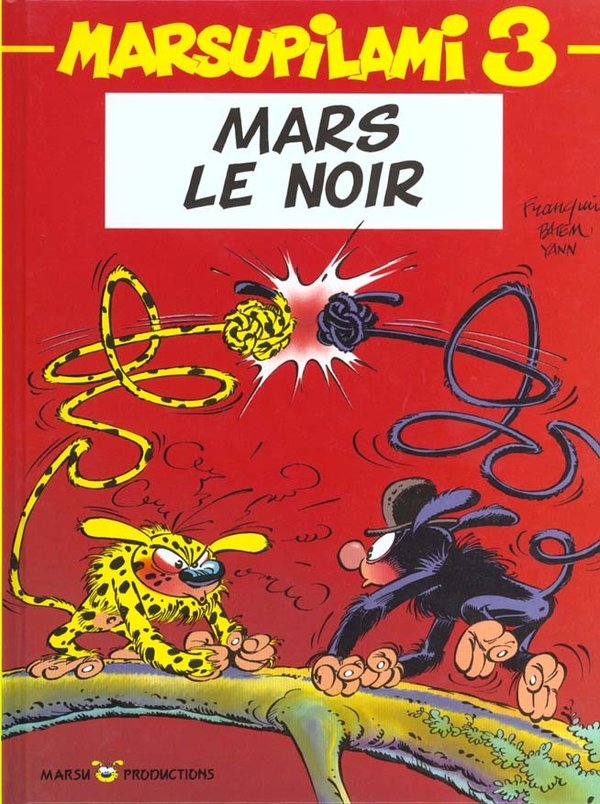 Mars le noir - Série Marsupilami - 9782908462111
