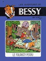 Le fourgon perdu - Série Bessy par Willy Vandersteen - Couverture