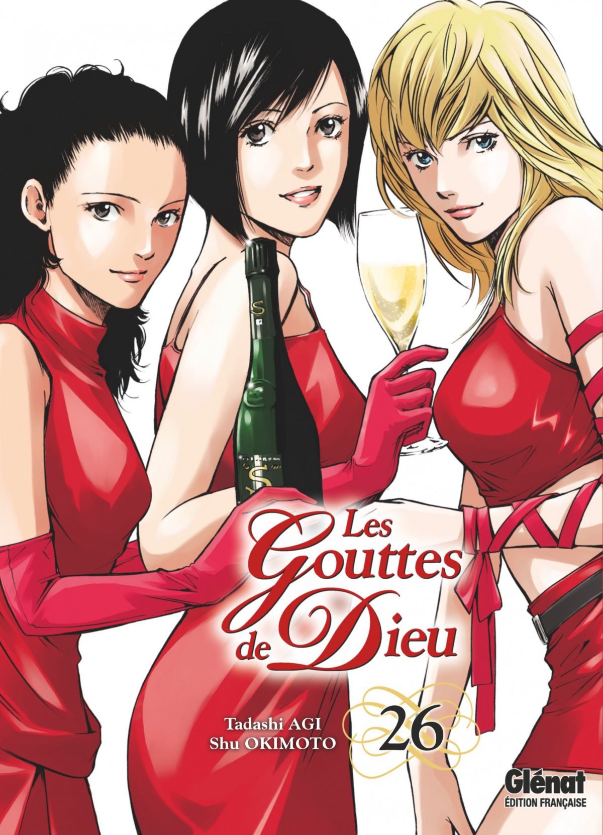 Gouttes de Dieu (Les) 26 - Série Gouttes de Dieu (Les) par Tadashi Agi / Seimaru Amagi et Shu Okimoto - Couverture