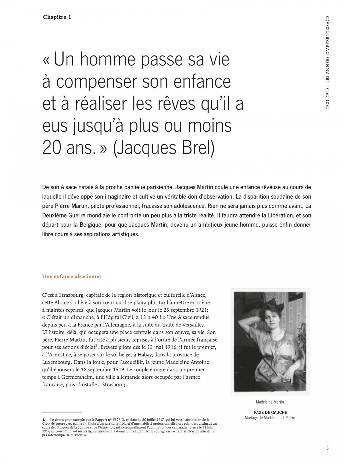 Jacques Martin, le voyageur du temps - Extrait 1
