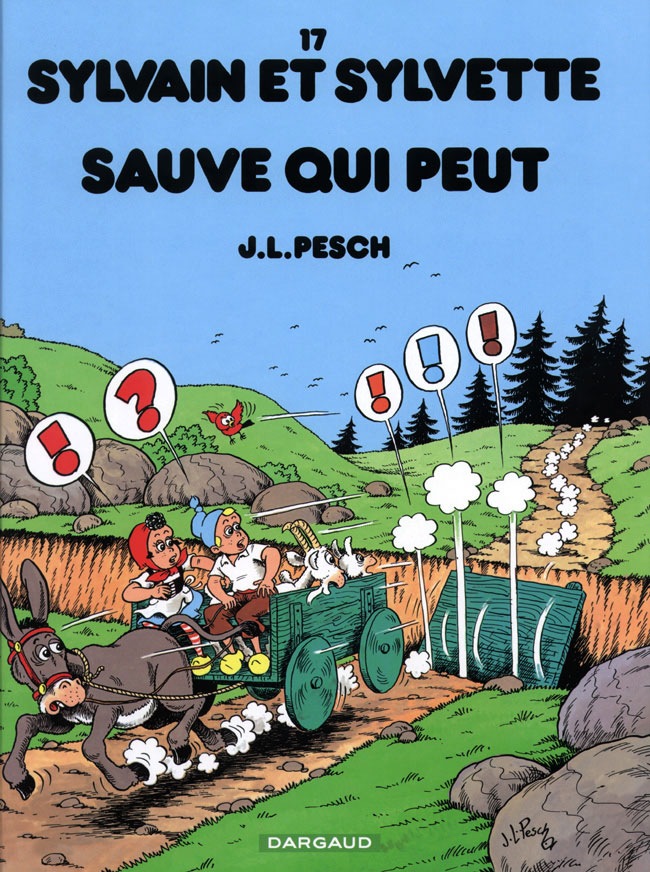 Sauve qui peut - Série Sylvain et Sylvette par Jean-Louis Pesch - Couverture