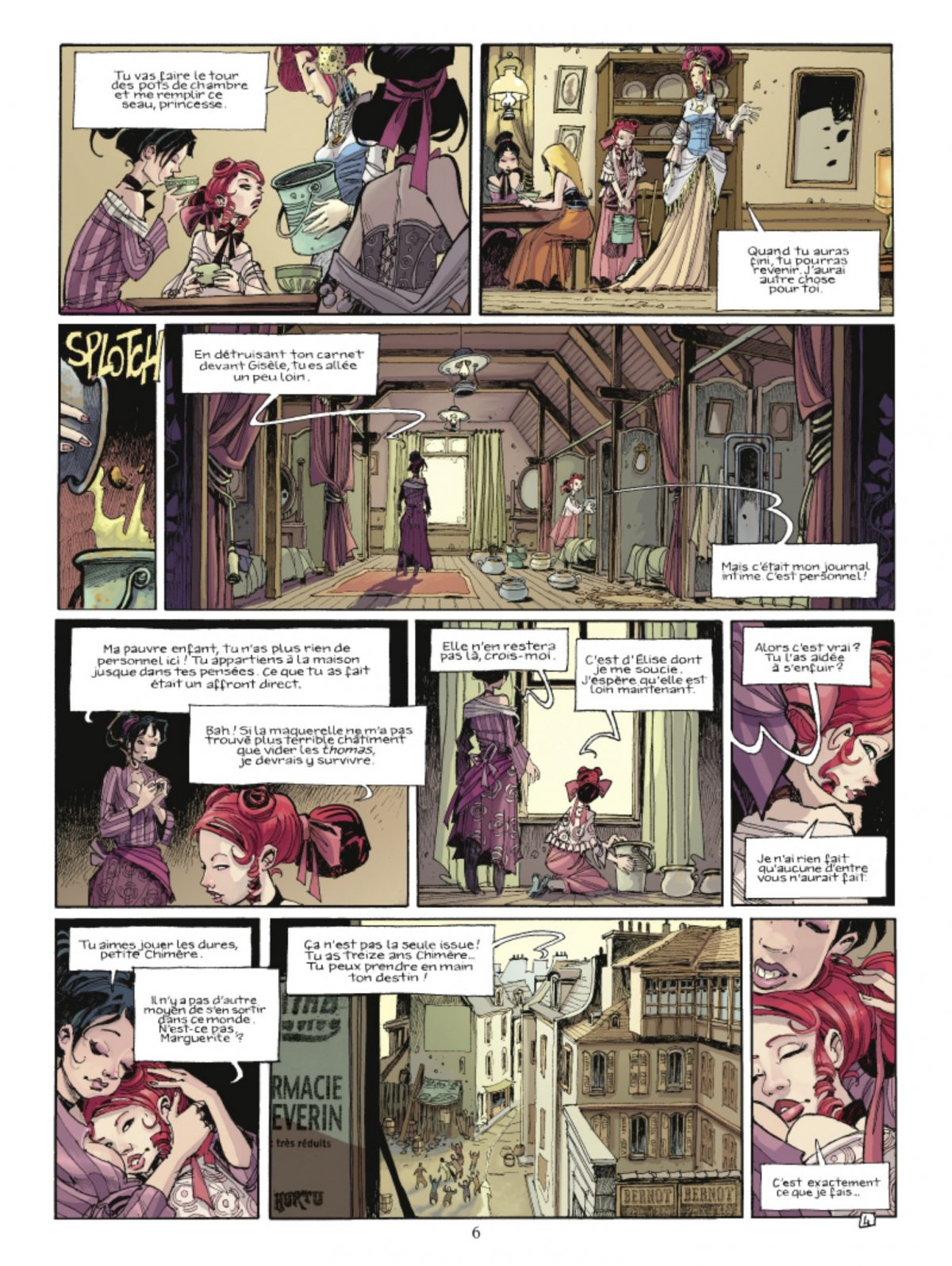 Dentelles écarlates - Extrait 1