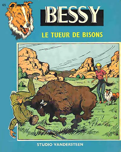 Le tueur de bisons - Série Bessy par Willy Vandersteen - Couverture