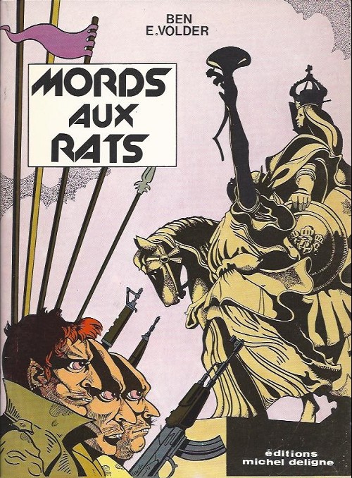 Mords aux rats par E. Volder et Bernard Durand / Ben - Couverture