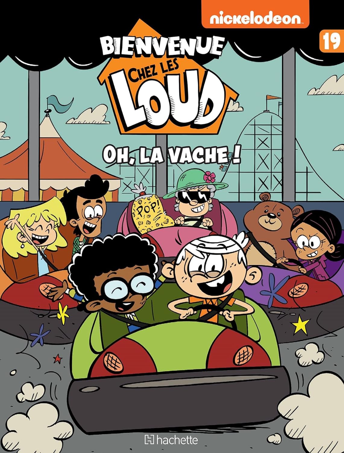 Oh, la vache ! - Série Bienvenue chez les Loud - Couverture