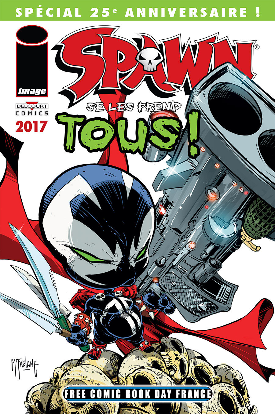 Free comic book day 2017 - Série Spawn - Couverture