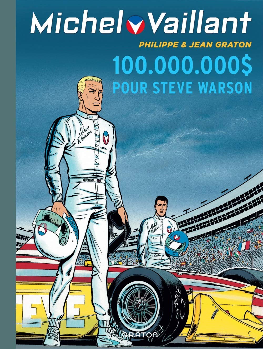 100.000.000 $ pour Steve Warson - Série Michel Vaillant par Jean Graton - Couverture