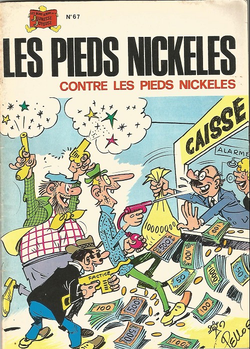 Pieds Nickelés contre les Pieds Nickelés (Les) - Série Pieds Nickelés (Les) par Roland De Montaubert et René Pellos - Couverture
