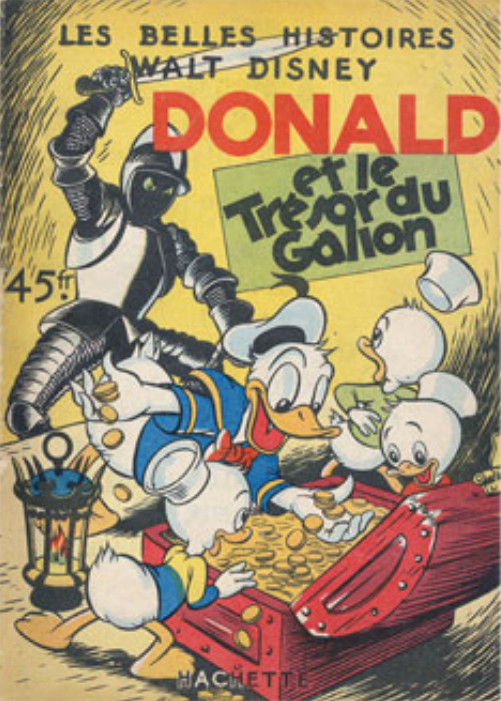 Donald et le trésor du galion - Série Belles histoires Walt Disney (Les) - 1ère série par Carl Barks - Couverture
